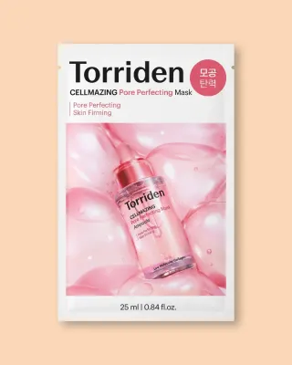 Тканевые маски для лица Torriden Cellmazing Pore Perfecting Mask, сужающие поры, 10 шт по 25 мл