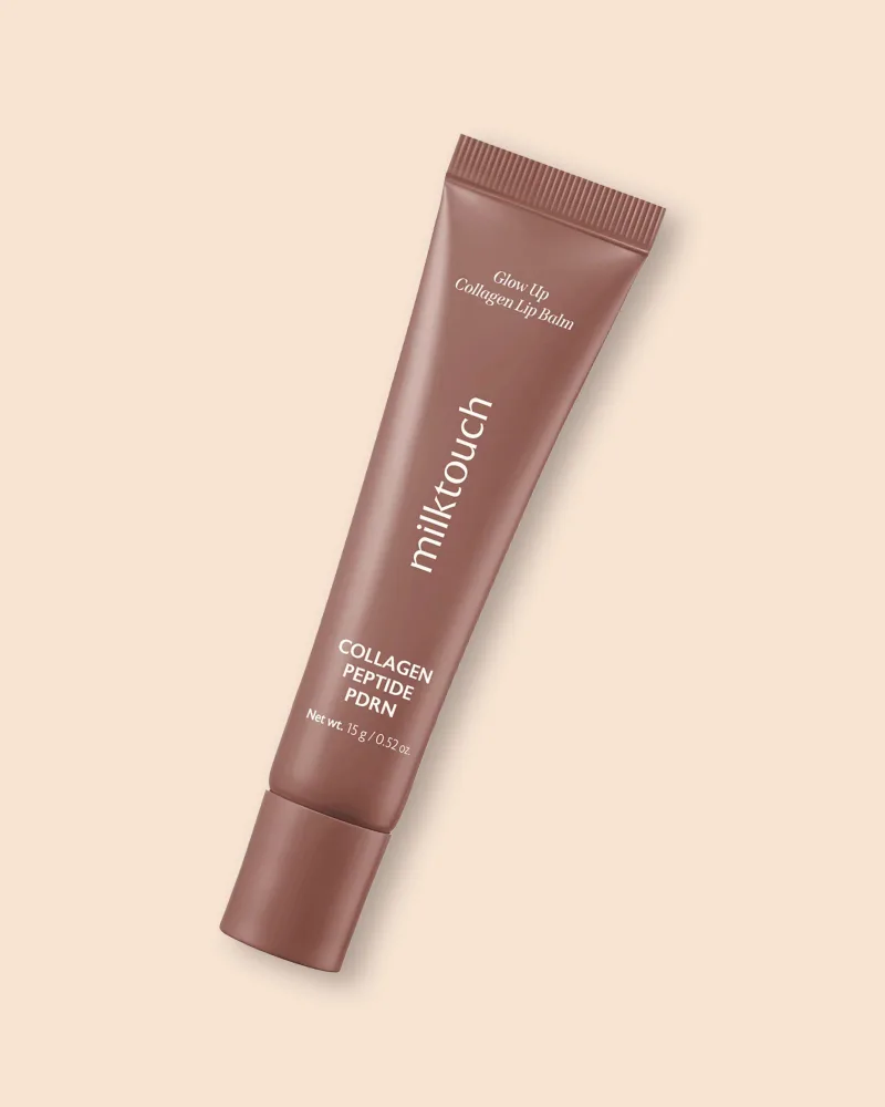 Бальзам для губ Milk Touch Glow Up Collagen Lip Balm с коллагеном, оттенок Caramel Fondue
