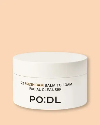 Гидрофильный бальзам-пенка для лица PO:DL 2X Fresh Bam Balm To Foam, очищающий, снимает макияж, 130 мл