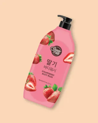 Гель для душа Shower Mate Natural Strawberry Body Wash, клубника, тонизирующий