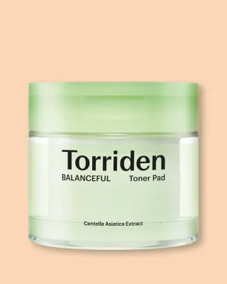Пэды для лица Torriden Balanceful Cica Toner Pad, с центеллой, успокаивающие, 60 шт