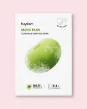 Тканевая маска для лица Beplain Mung Bean Cooling & Slim Face Mask охлаждающая, с машем, 20 мл x 10 шт — фото 2