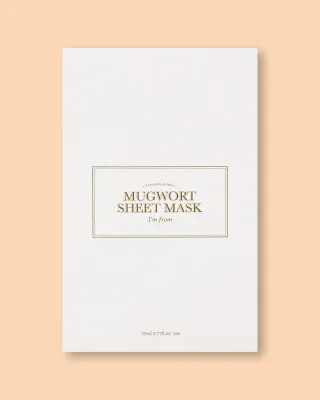 Тканевая маска для лица I'm From Mugwort Sheet Mask питательная, с полынью, 23 мл × 5 шт