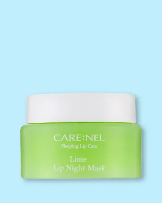 Ночная маска для губ Care:Nel Lime Lip Night Mask с лаймом, для сухих губ, 23 г