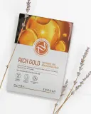 Тканевая маска для лица Enough Rich Gold Intensive Pro Nourishing Mask питательная, с аминокислотами, 25 г, 10 шт — фото 3