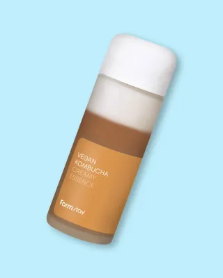 Эссенция для лица Farmstay Vegan Kombucha Creamy Essence, увлажняющая, питательная, 140 мл