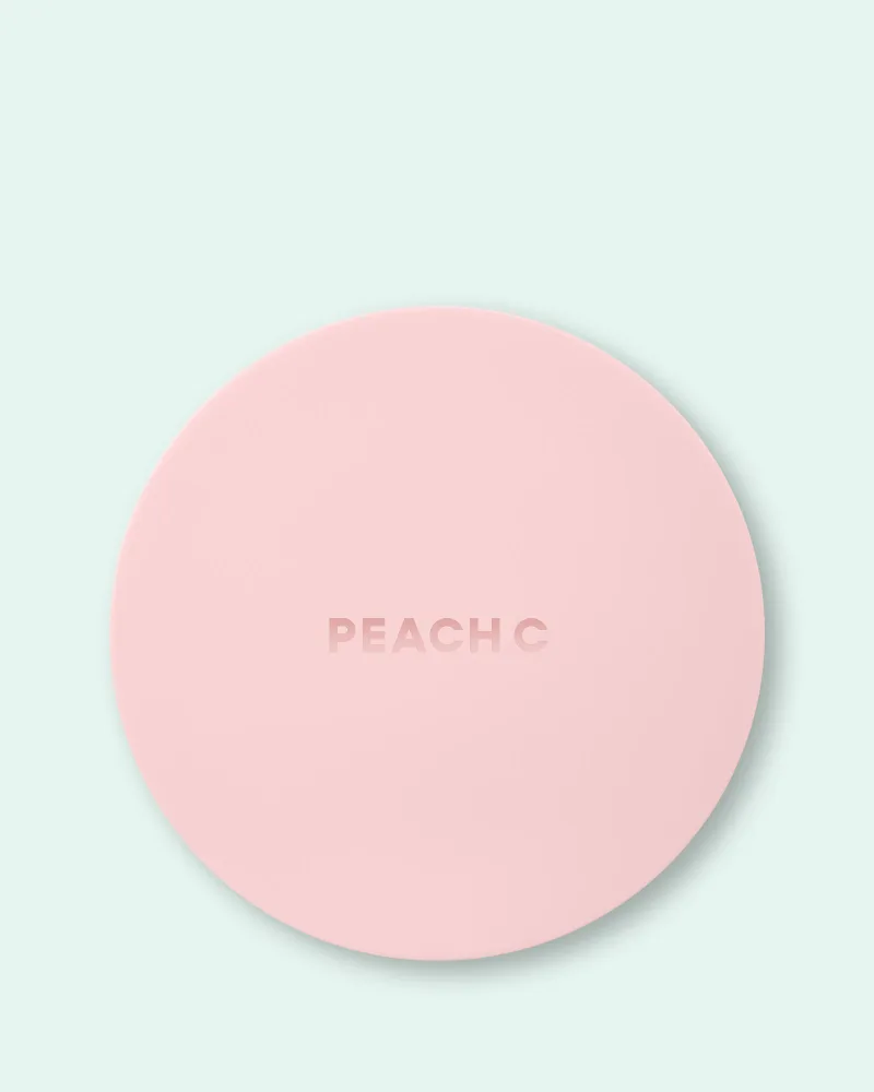 Кушон Peach C Focus On Air Velvet Cushion полуматовый, оттенок 01 Ivory