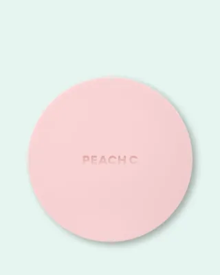 Кушон Peach C Focus On Air Velvet Cushion полуматовый, оттенок 01 Ivory