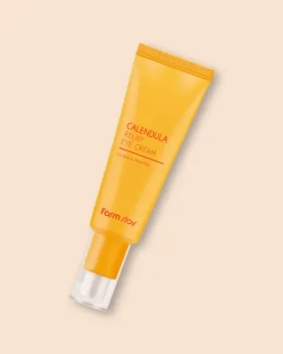 Крем для кожи вокруг глаз FarmStay Calendula Relief Eye Cream с календулой, против морщин, 50 мл