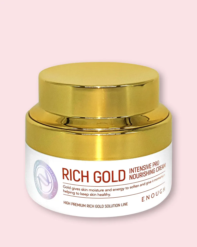 Крем для лица Enough Premium Rich Gold Intensive Pro Nourishing Cream, питательный, с золотом, 50 мл