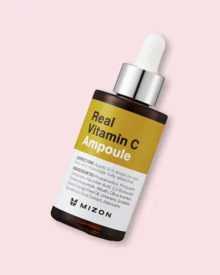 Ампульная сыворотка для лица Mizon Real Vitamin C Ampoule, с витамином C, осветляющая, 30 мл