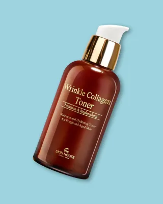 Тоник для лица The Skin House Wrinkle Collagen Toner, с коллагеном и аденозином, 130 мл