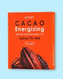 Гидрогелевая маска для лица Petitfee & Koelf Cacao Energizing Hydrogel Face Mask тонизирующая, с какао, 30 г × 5 шт — фото 3