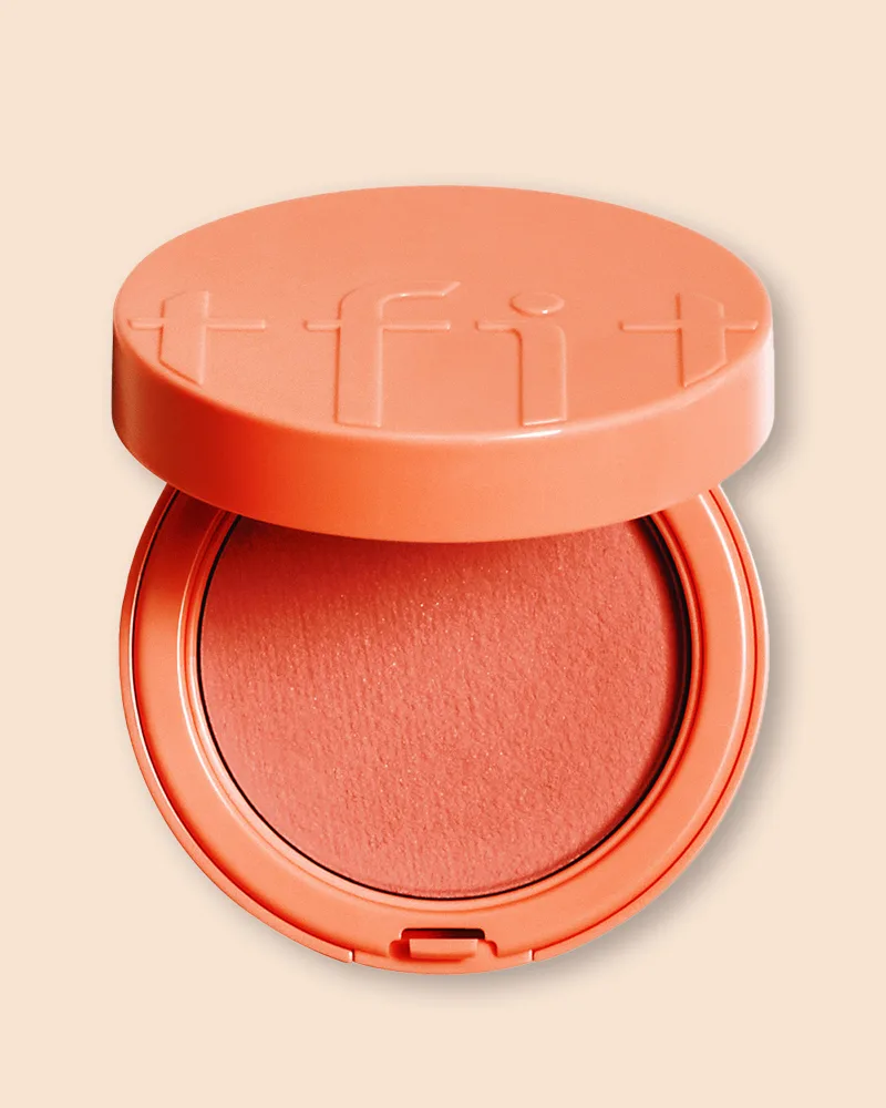 Румяна TFIT Fluffy Velvet Cushion Blush в формате кушона, бархатистые, оттенок O01 Coral Orange