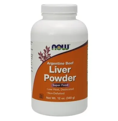Говяжья печень Now Foods Argentine Beef Liver Powder, порошок, 340 г