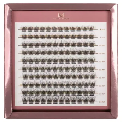 Пучки ресниц Many Beauty Many Lashes Master Box V-Lashes Intense эластичные, изгиб C, 120 шт