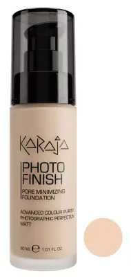 Тональная основа Karaja Photo Finish Pore Minimizing Foundation матирующая, выравнивает тон, оттенок 105
