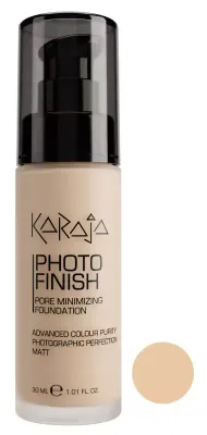 Тональная основа Karaja Photo Finish Pore Minimizing Foundation матирующая, выравнивает тон, оттенок 50