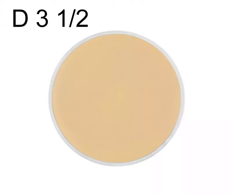Тональная основа Kryolan Dermacolor Camouflage камуфлирующая, рефил, оттенок 3 1/2
