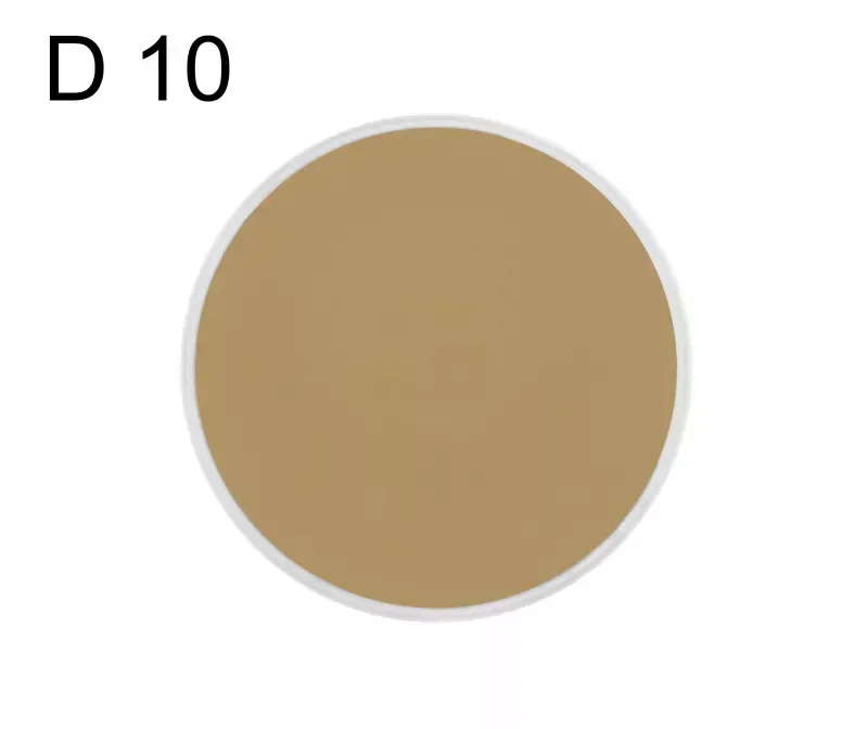 Тональная основа Kryolan Dermacolor Camouflage камуфлирующая, рефил, оттенок 10