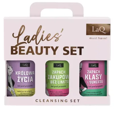 Набор гелей для душа LaQ Ladies' Beauty Set, 3 геля, для женщин
