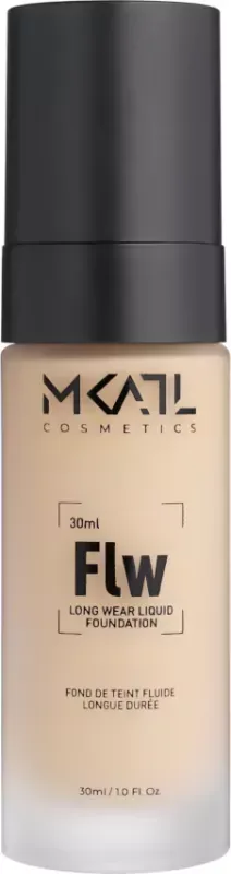 Тональный флюид Make-Up Atelier Paris Waterproof Liquid Foundation, водостойкий, оттенок 2NB, 30 мл