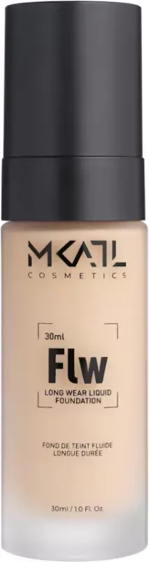 Тональный флюид Make-Up Atelier Paris Waterproof Liquid Foundation, водостойкий, оттенок 2Y, 30 мл