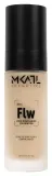 Тональный флюид Make-Up Atelier Paris Waterproof Liquid Foundation, водостойкий, оттенок 3B, 30 мл — фото 1