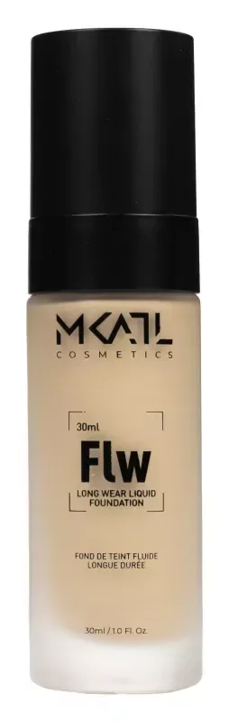 Тональный флюид Make-Up Atelier Paris Waterproof Liquid Foundation, водостойкий, оттенок 4NB, 30 мл