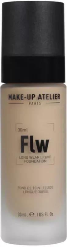 Тональный флюид Make-Up Atelier Paris Waterproof Liquid Foundation, водостойкий, оттенок 4Y, 30 мл