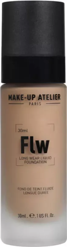 Тональная основа Make-Up Atelier Paris Waterproof Liquid Foundation водостойкая, оттенок FLW6NB, 30 мл