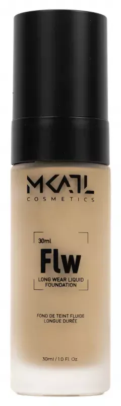 Тональная основа Make-Up Atelier Paris Waterproof Liquid Foundation водостойкая, оттенок FLW6O, 30 мл