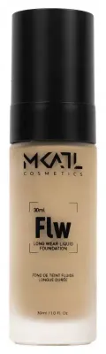 Тональная основа Make-Up Atelier Paris Waterproof Liquid Foundation водостойкая, оттенок FLW6O, 30 мл