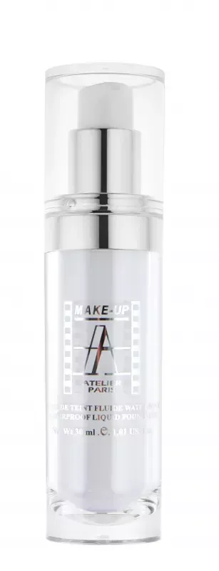 Тональная основа Make-Up Atelier Paris Waterproof Liquid Foundation водостойкая, оттенок FLWB, 30 мл