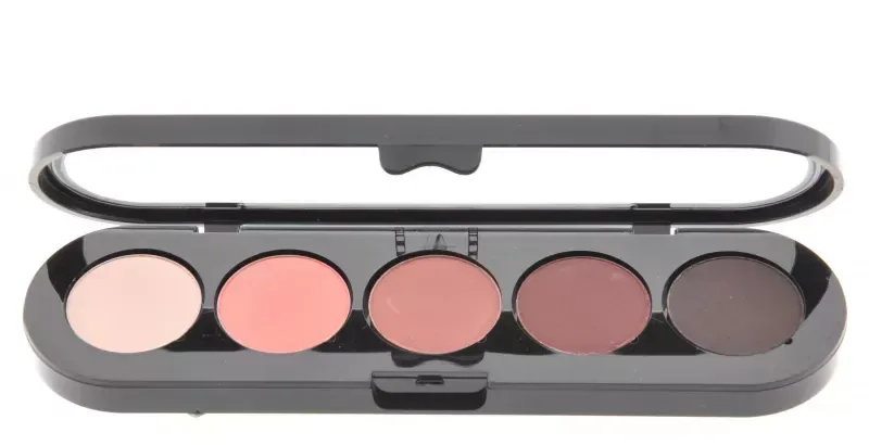 Палетка теней Make Up Atelier Paris 5 оттенков, водостойкая, оттенок T19