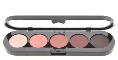 Палетка теней Make Up Atelier Paris 5 оттенков, водостойкая, оттенок T19