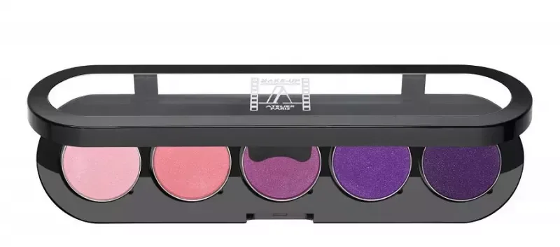 Палетка теней Make Up Atelier Paris 5 оттенков, водостойкая, оттенок T09