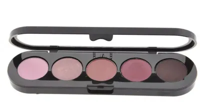 Палетка теней Make Up Atelier Paris 5 оттенков, водостойкая, оттенок T10