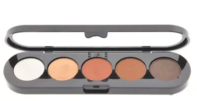 Палетка теней Make Up Atelier Paris 5 оттенков, водостойкая, оттенок T15