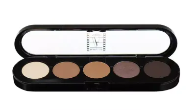 Палетка теней Make Up Atelier Paris 5 оттенков, водостойкая, оттенок T26
