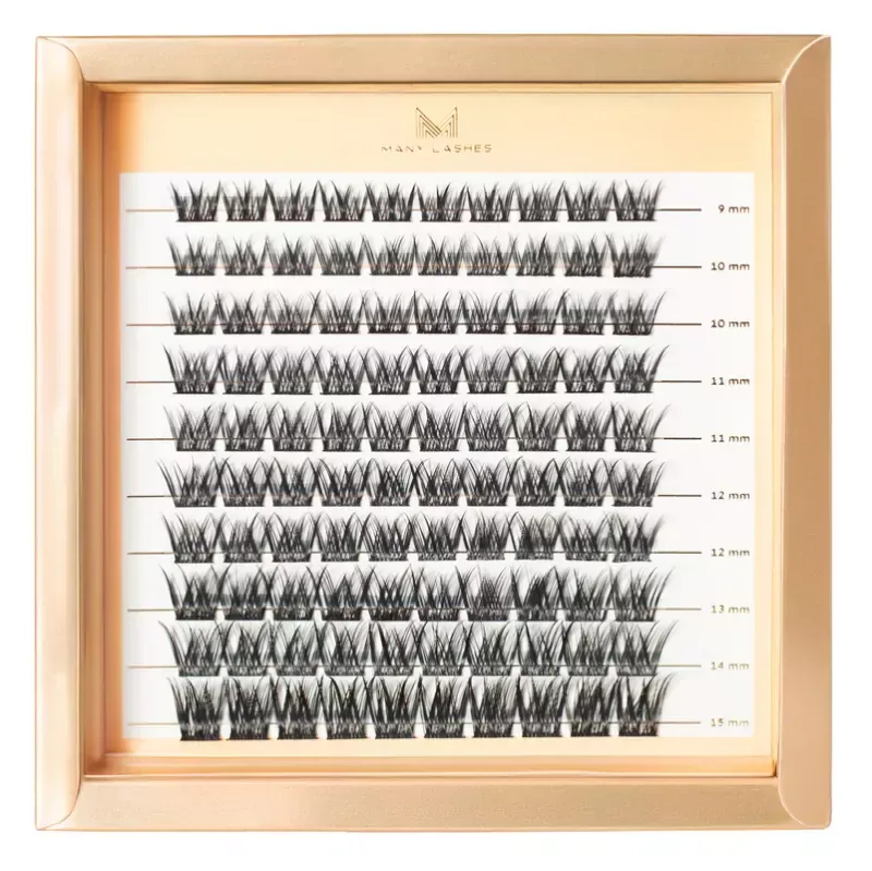 Пучки ресниц Many Beauty Many Lashes Master Box V-Lashes Wonder мягкие, изгиб CC, 100 шт