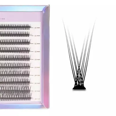 Пучки ресниц Many Beauty Many Lashes Master Box V-Lashes Delight эластичные, изгиб CC, 400 шт