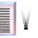 Пучки ресниц Many Beauty Many Lashes Master Box V-Lashes Delight эластичные, изгиб C, 400 шт — фото 1