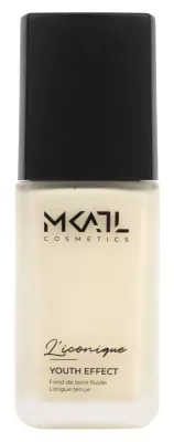 Тональный флюид Make-Up Atelier Paris L'iconigue Age Control увлажняющий, водостойкий, оттенок YFL 1NB, 40 мл