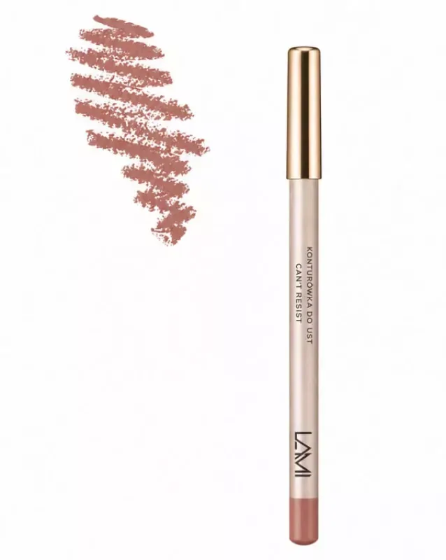 Карандаш для губ LAMI Cosmetics высокопигментированный, оттенок Can't Resist