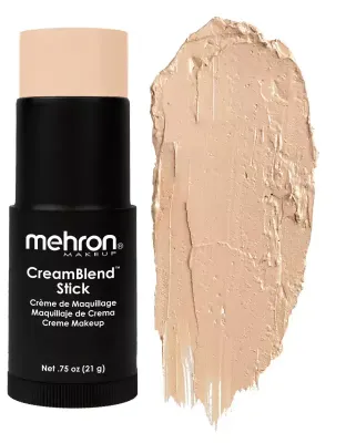 Тональная основа Mehron CreamBlend Stick Makeup кремовая, в стике, оттенок LIGHT OLIVE