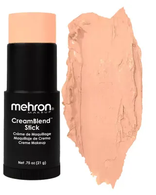 Тональная основа Mehron CreamBlend Stick Makeup кремовая, в стике, оттенок SOFT PEACH
