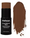 Тональная основа Mehron CreamBlend Stick Makeup кремовая, в стике, оттенок DARK 1 — фото 1