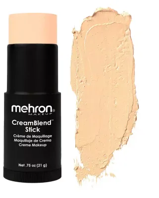 Тональная основа Mehron CreamBlend Stick Makeup кремовая, в стике, оттенок LIGHT 2