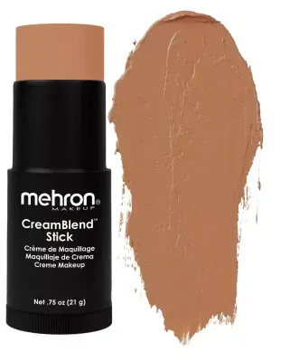 Тональная основа Mehron CreamBlend Stick Makeup кремовая, в стике, оттенок MEDIUM DARK 2